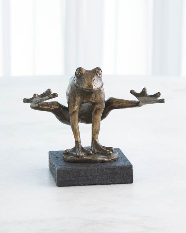 Leap Frog Sculpture